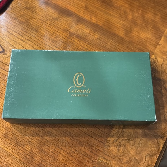 CAMELI Collection women’s genuine leather black checkbook credit card wallet vtg - Picture 13 of 14